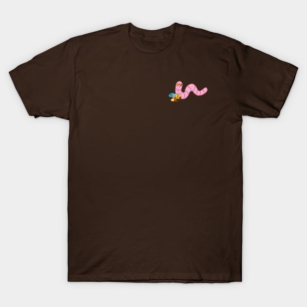 worm (vacation) T-Shirt by mystudiocreate